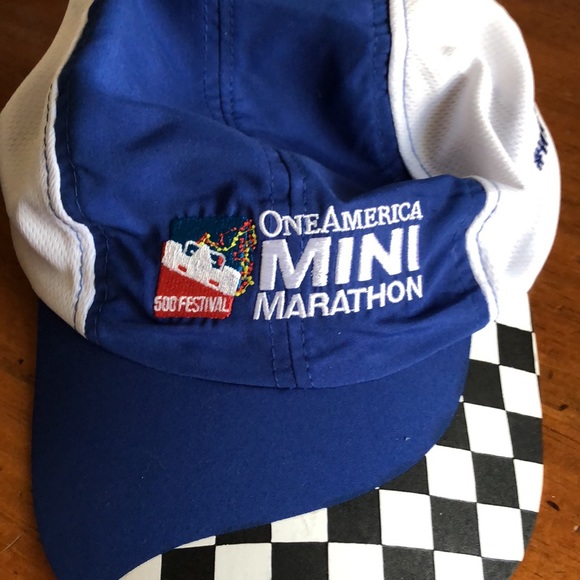 Indianapolis 500 Festival Runners Hats Lightweight Breathable Mesh Dri Fit NWOT - Picture 2 of 12